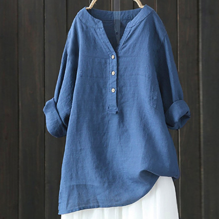 Benthe | Effen blouse