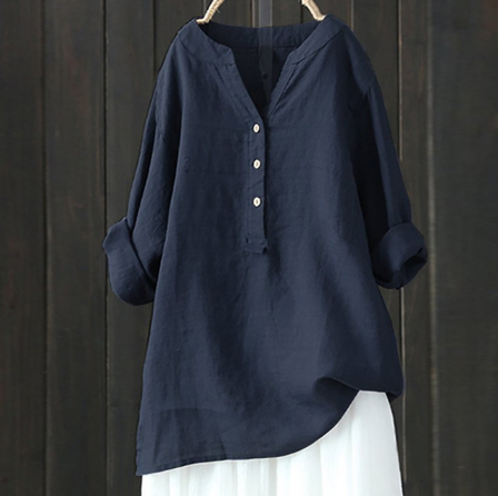 Benthe | Effen blouse