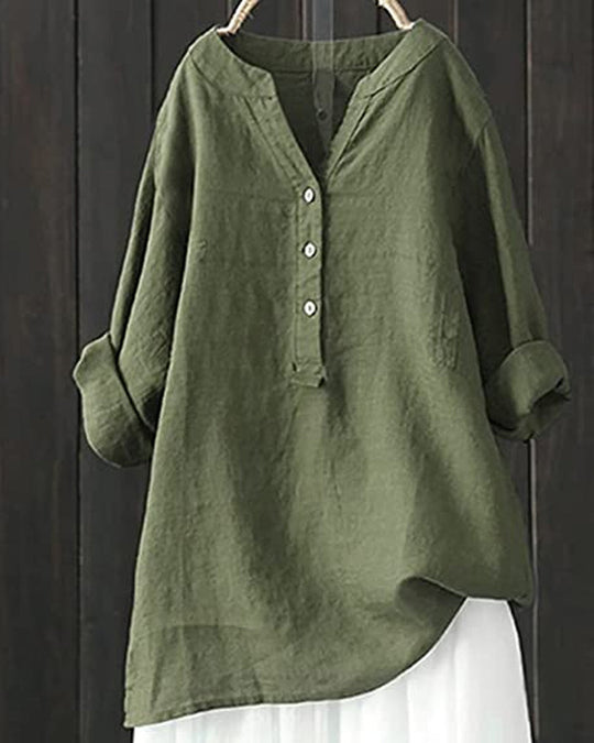 Benthe | Effen blouse