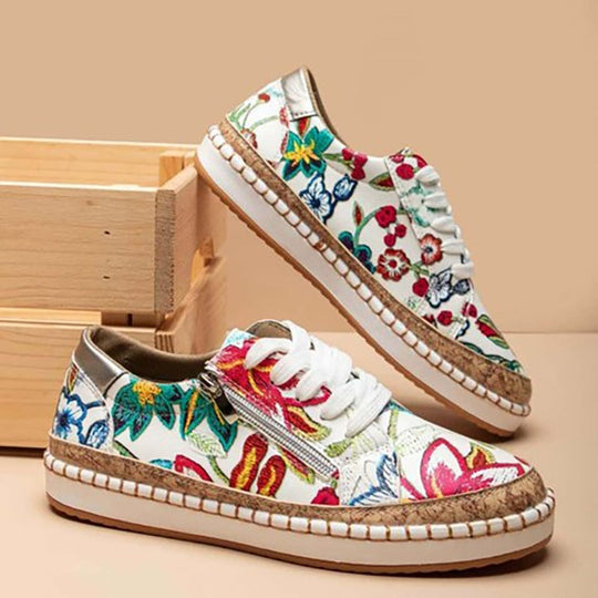 Emilie | Damesschoenen met bloemen