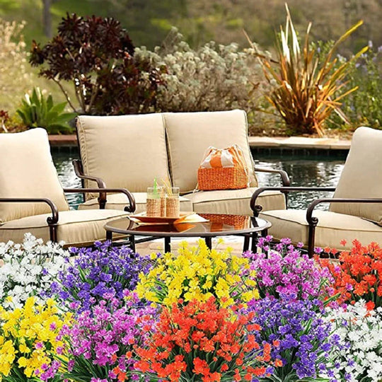 EverFlora | Kunst tuinbloemen | 1+1 GRATIS