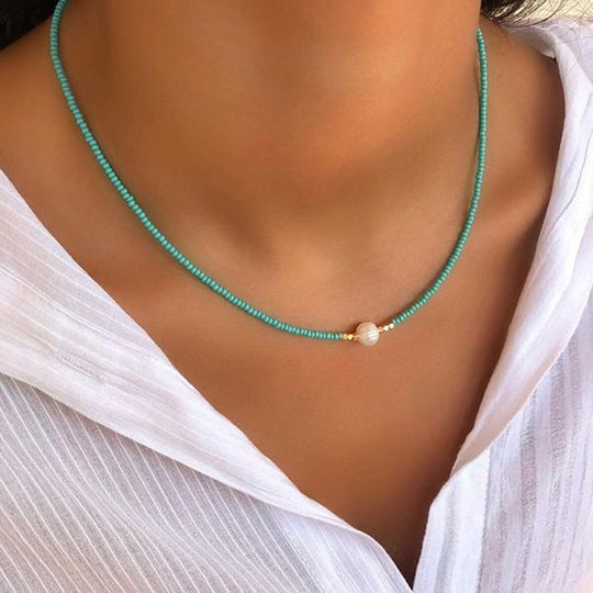 Aurora | Handgemaakte Helende Parelketting | 1+1 GRATIS