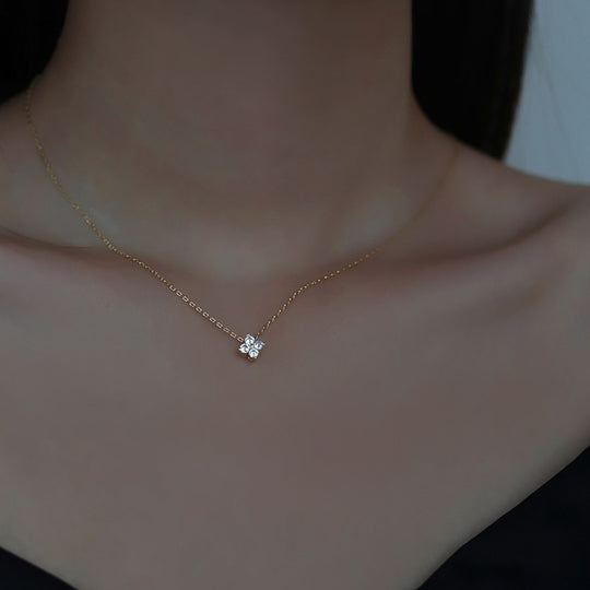 Anouk | Klaver Vier Stenen Ketting