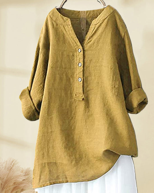 Benthe | Effen blouse