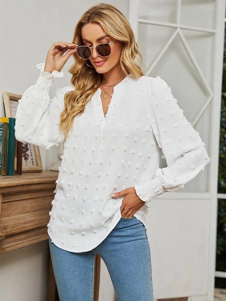 Joyce | V-Hals Blouse