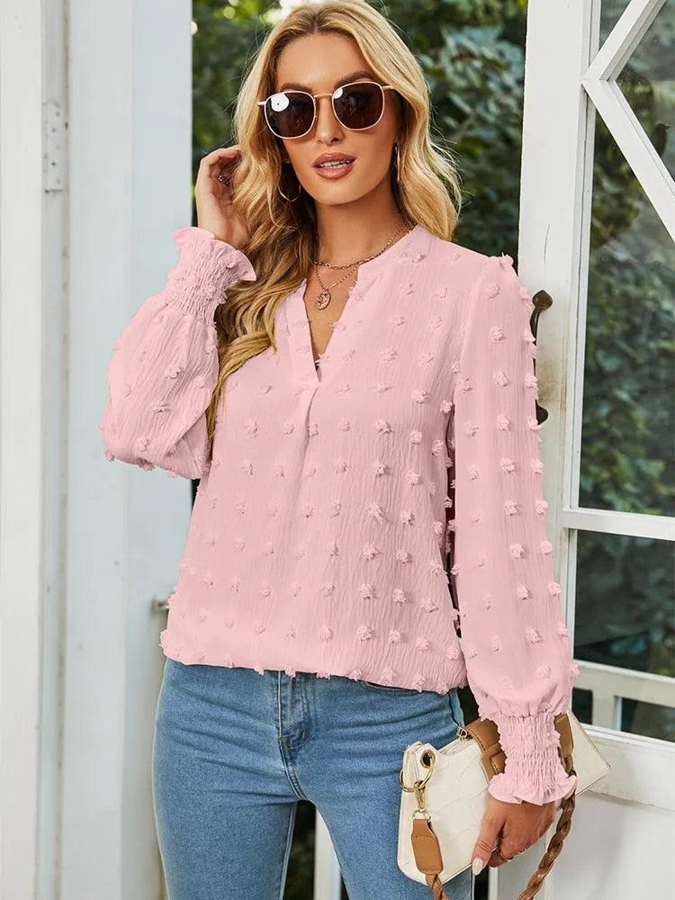 Joyce | V-Hals Blouse