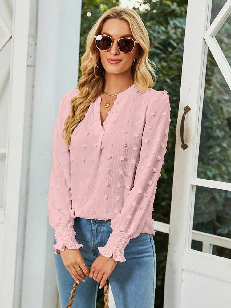 Joyce | V-Hals Blouse