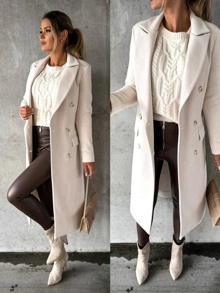 Leonie | Elegante midi-jas