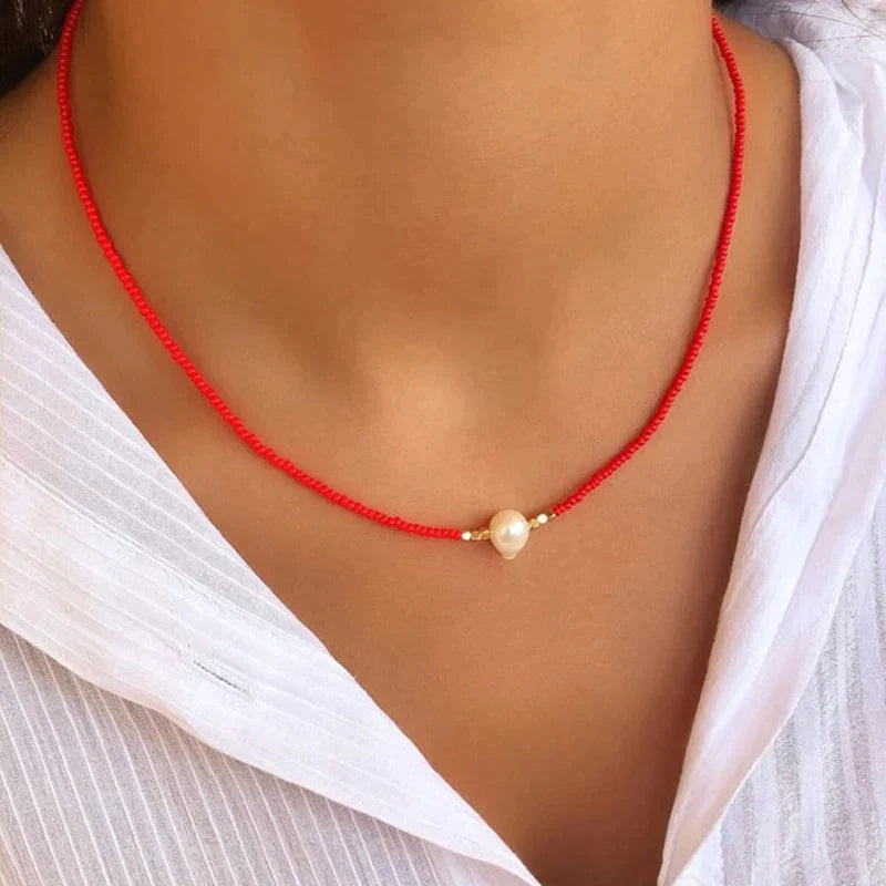 Aurora | Handgemaakte Helende Parelketting | 1+1 GRATIS