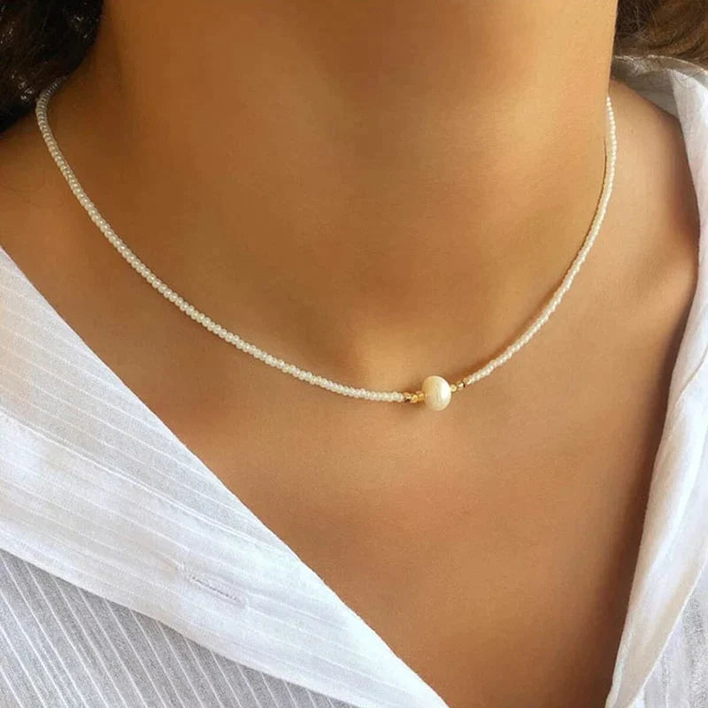 Aurora | Handgemaakte Helende Parelketting | 1+1 GRATIS