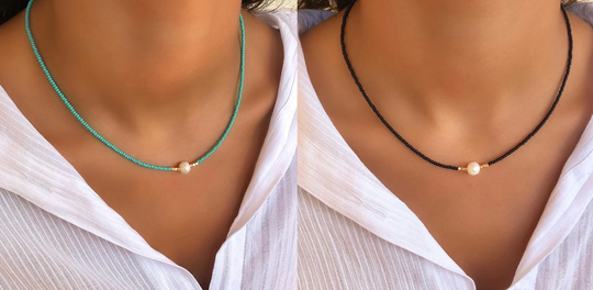 Aurora | Handgemaakte Helende Parelketting | 1+1 GRATIS