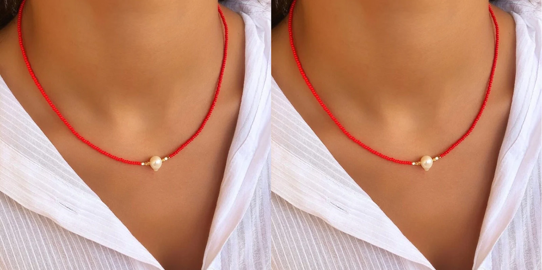 Aurora | Handgemaakte Helende Parelketting | 1+1 GRATIS
