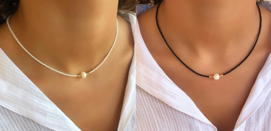 Aurora | Handgemaakte Helende Parelketting | 1+1 GRATIS